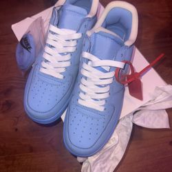 Off-White x Nike Air Force 1 Low MCA University Blue