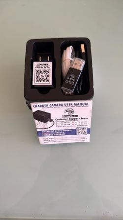 Charger with Full HD Dome Camera New.