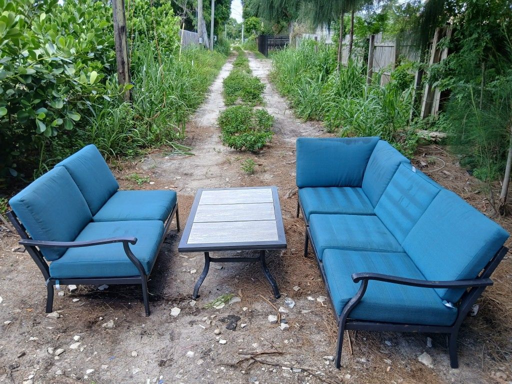3 Piece Patio Furniture Set
