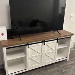 Farm Style TV Stand 