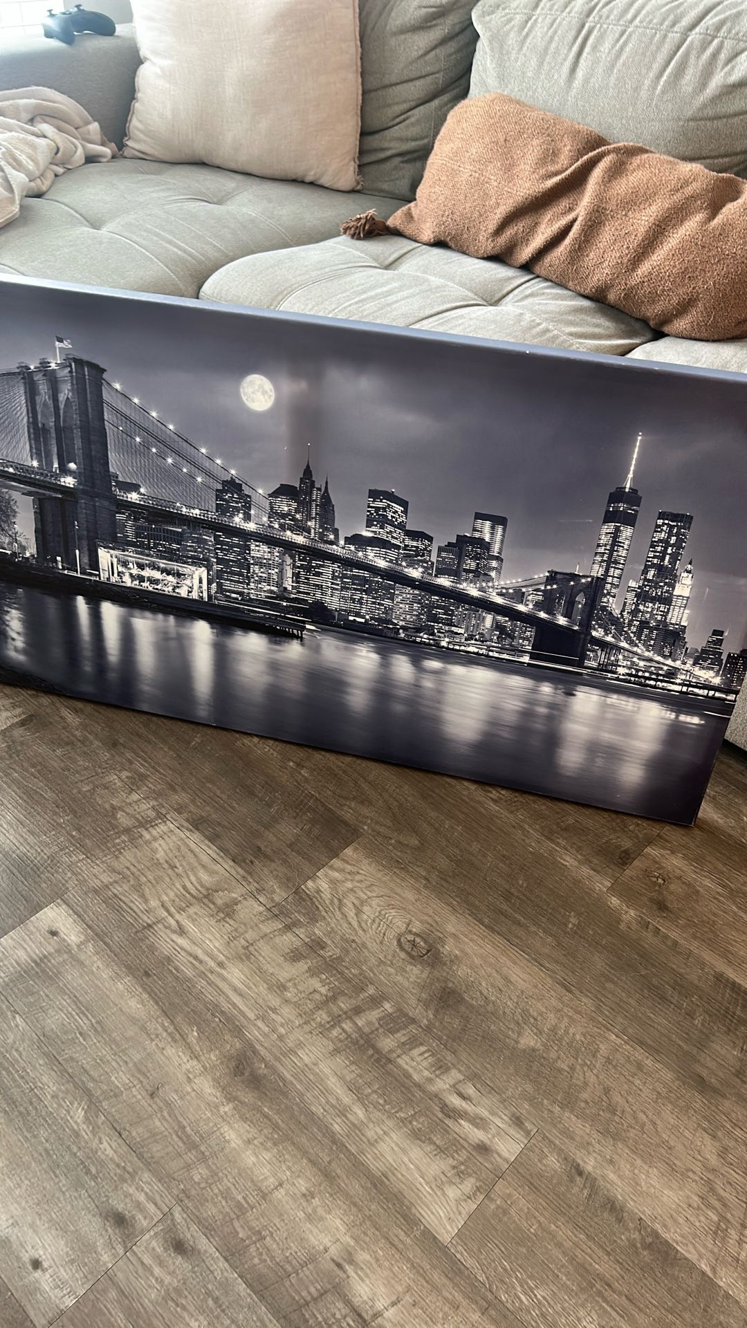 Canvas Painting 47” X 23-1/2”