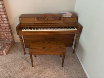 Wurlitzer Piano and bench