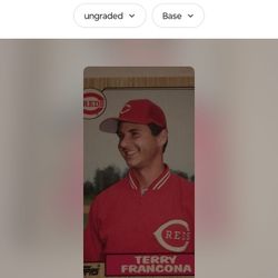 Terry Francona Baseball Card 