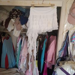 Ruffle Mini Skirt  sz M