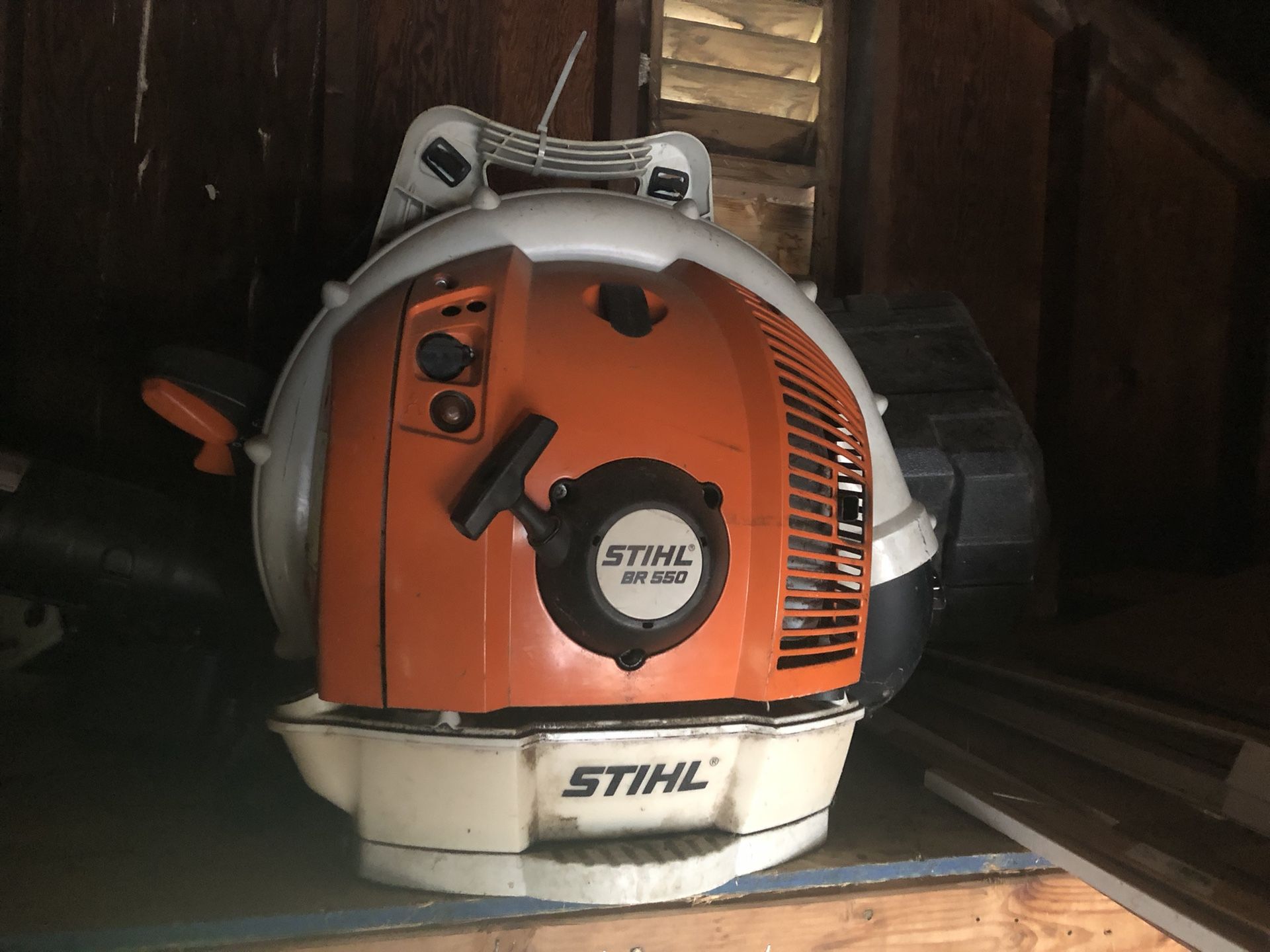 STIHL BR 550 Back Pack Blower!