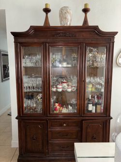 Glass collection furniture