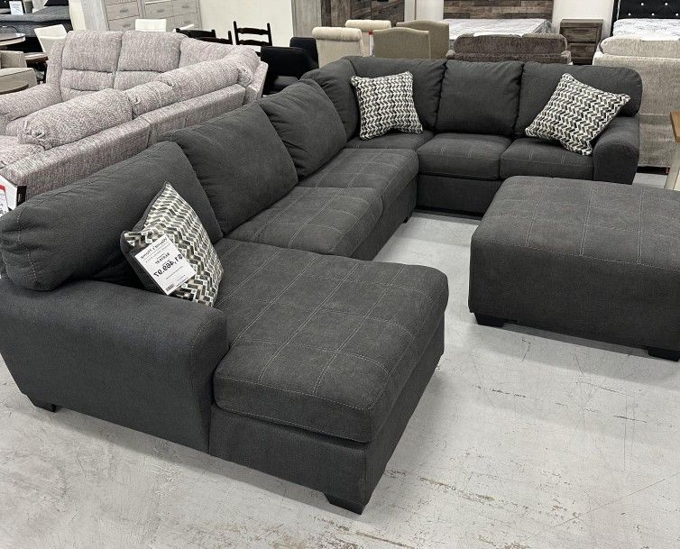 Living Room Furniture Modular Sectional Couch Set 🌟 Color Options ⭐$39 Down Payment with Financing ⭐ 90 Days same as cash