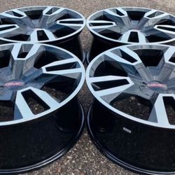 22” GMC YUKON SIERRA DENALI CHEVY SUBURBAN TAHOE SILVERADO WE FINANCE RIMS WHEELS SET NEW