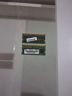Laptop 12GB ddr3 RAM Sticks