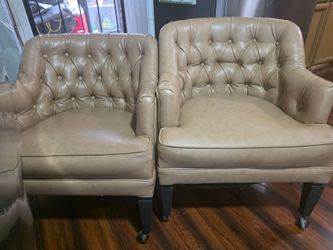 Vintage style armchairs
