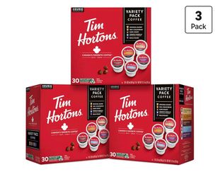 Tim Hortons Coffee Variety Pack, Single-Serve K-Cup Pods