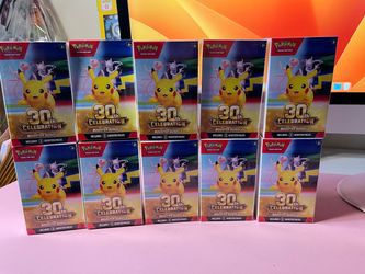 💥30th Celebration Booster Bundles $75ea