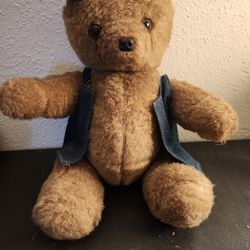 NICE! JOINTED VINTAGE TEDDY BEAR 