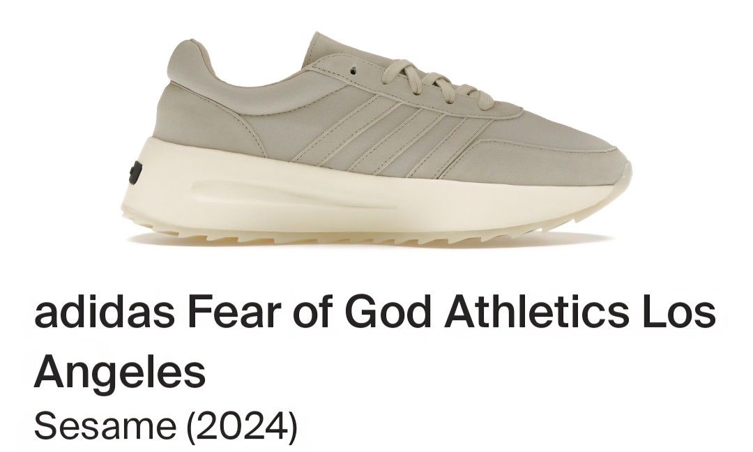 Fear of God x Athletics Los Angeles Lace Up Sneakers