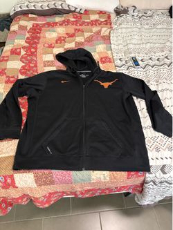 Nike Texas longhorns 2XL . Zip up hoodie $35