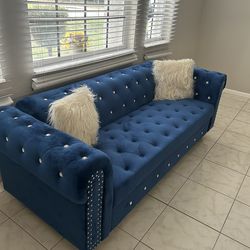 Velvet Sofa
