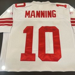 Eli Manning New York Giants Framed Jersey