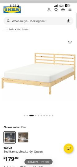 Ikea queen bed