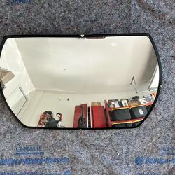 Round Rectangle Glass Security Mirror