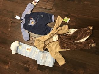 Baby boy bundle, growing chart