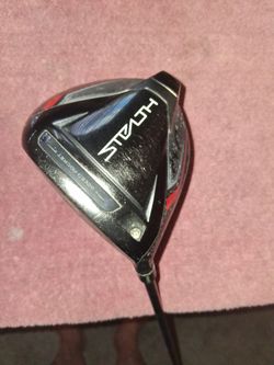 Taylormade left hand stealth driver