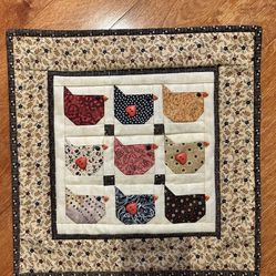 12” X 12” Chickens 