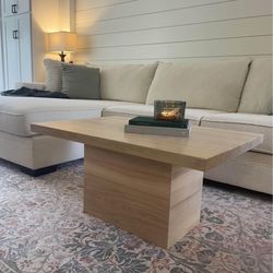 Real Wood Coffee Table 