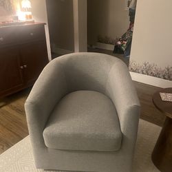 Pair Of Swivel Bucket Chairs