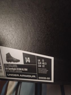Under armour cleats brand new never used never worn