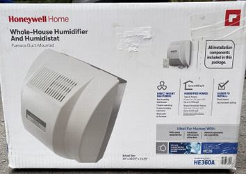 Honeywell Home Whole House Humidifier & Humidistat 