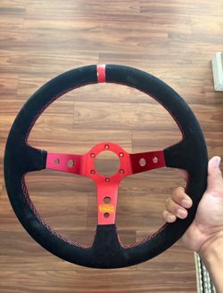 OMP Quick Release Steering Wheel