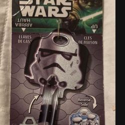 Star Wars Storm Trooper New Key Blank