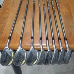 Adams A30S Women's Iron Set 4,5,6 Hybrids 7,8,9, PW, SW Hybrid Irons