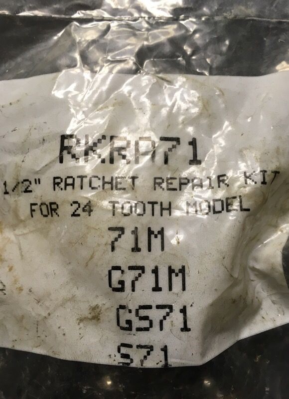 1/2" Dr Snap On Ratchet repair kit