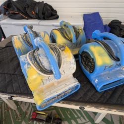 4 Mini Air Mover Fans