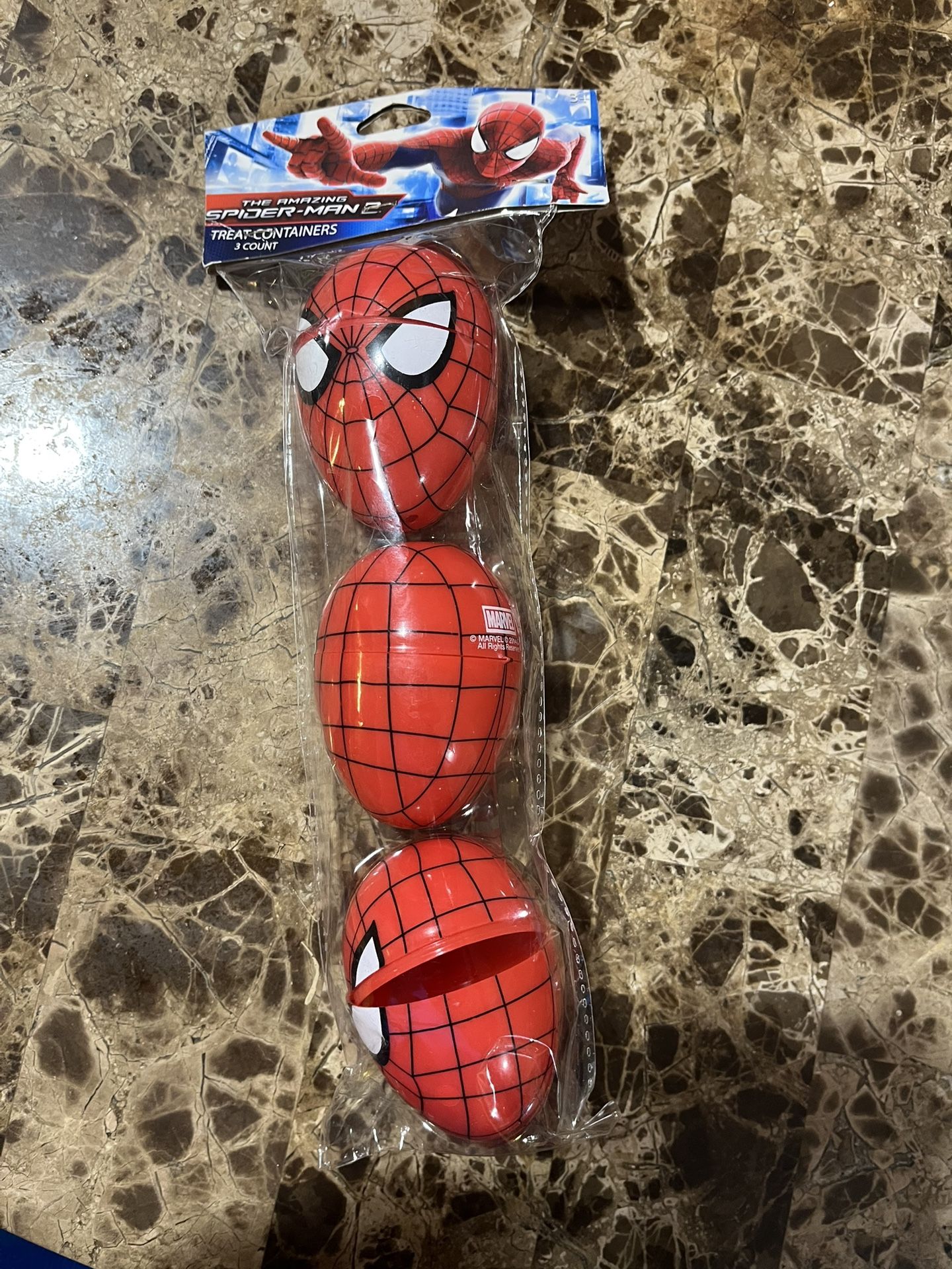 The Amazing Spider-man 2 Treat Container 3 Count (NIP)