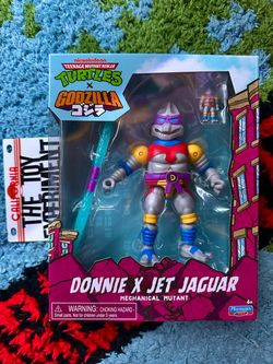 TMNT x Godzilla Donnie x Jet Jaguar Action Figure