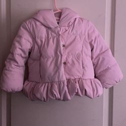 Ralph Lauren Pink Puffer Jacket