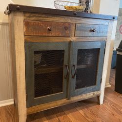 Bakers Rack/ Cabinet/ Hutch