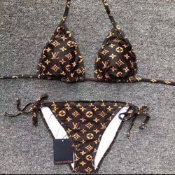 Brand new VIP Gift Women Logo 2 Pieces Bikini set Swimwear