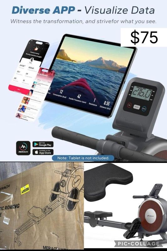 Magnetic Rowing Machine