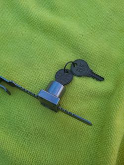 Vintage knape &Vogt  sliding cabinet door lock