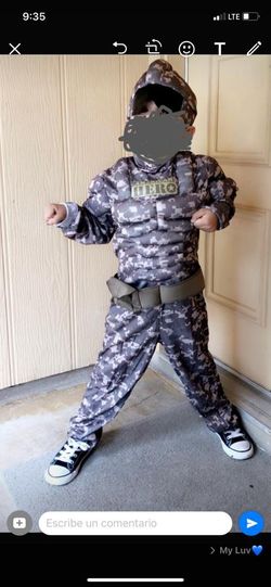 Boys Soldier costume