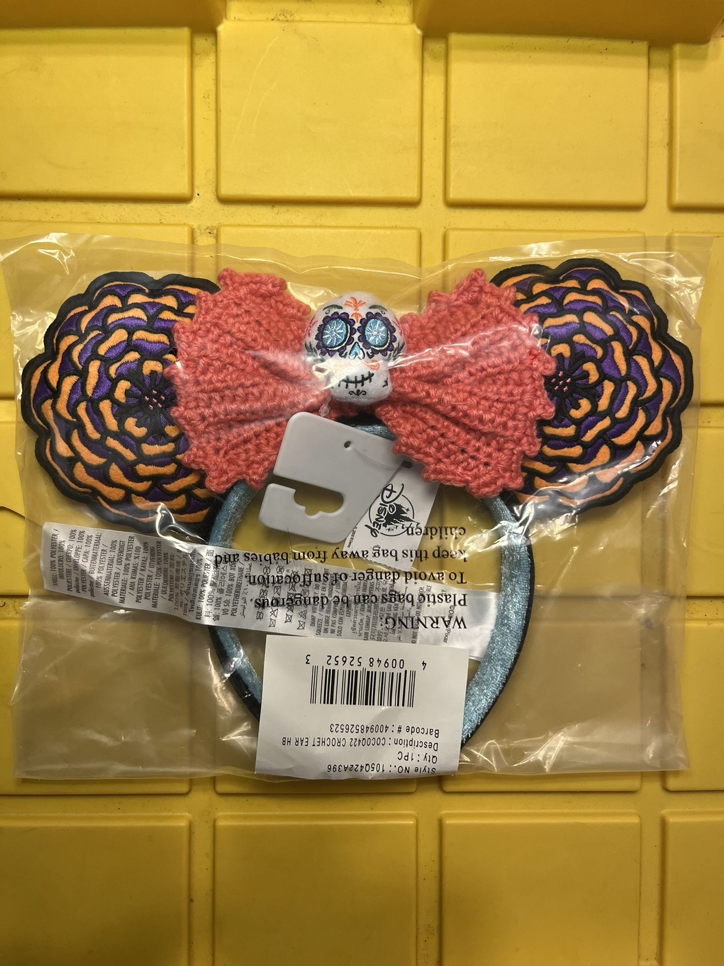 Disney Coco Chrochette Minnie Mouse Ears