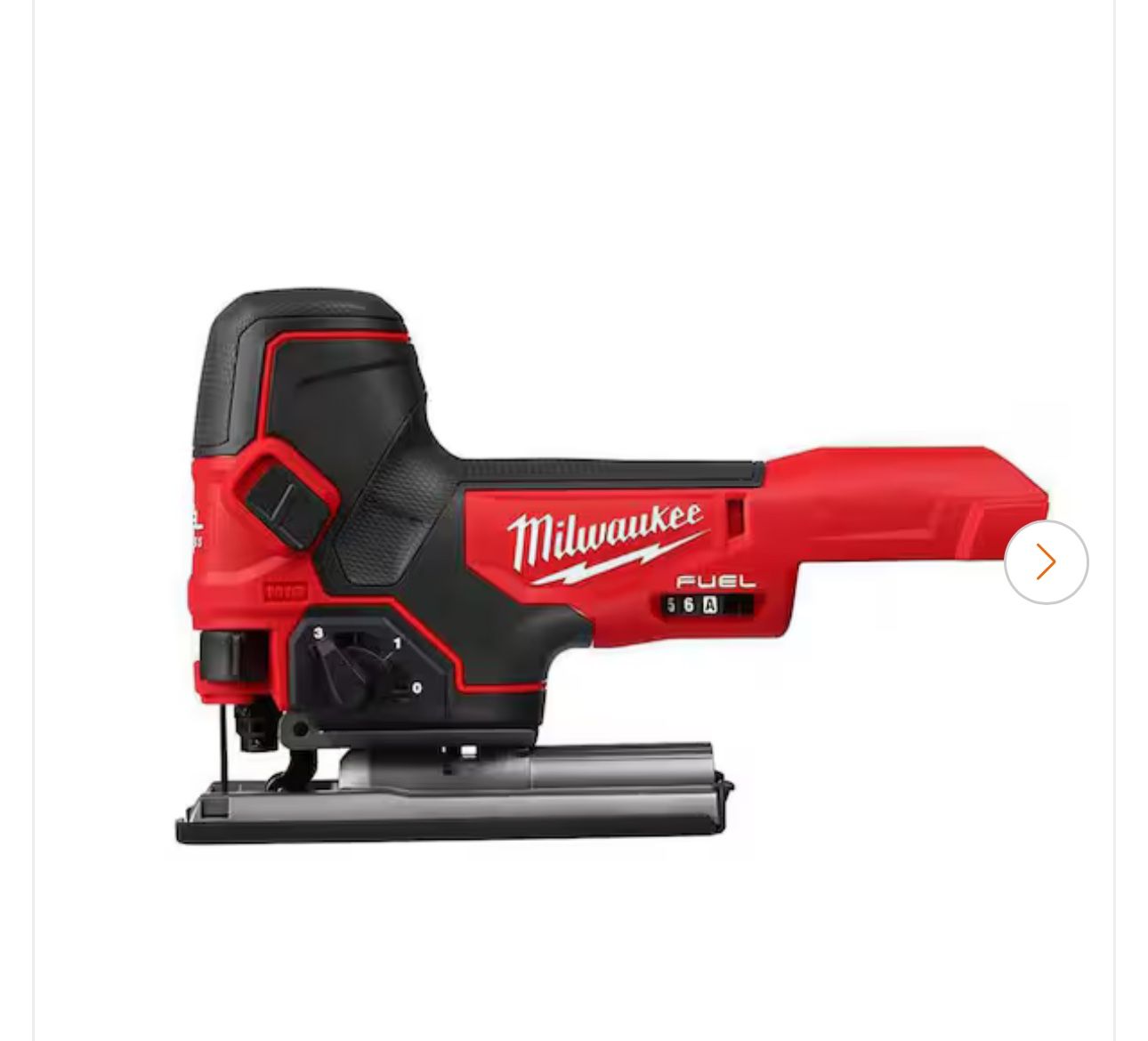 M18 FUEL 18V Lithium-Ion Brushless Cordless Barrel Grip Jig Saw (Tool Only) 1.5k