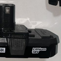 RYOBI ONE+ 18V Lithium-Ion 1.3 Ah Battery