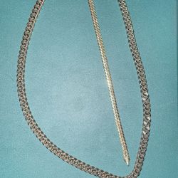 Gold Chain And Bracelet 