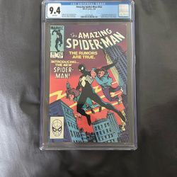 Amazing Spider Man #252 CGC Rated At 9.4