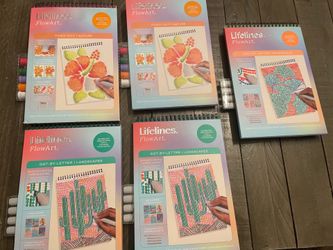 Lifelines Flow Art Dot-By-Letter Guided Art ($5ea)