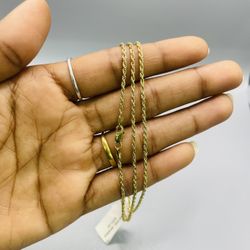 10 KT REAL GOLD CHAIN